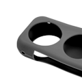 Miniatyrbillede 3 af 5: PULUZ Panoramisk Kamera Linse Beskyttelsescover Støvtæt Silikone Kamera og Linse Cover til Insta360 One X2 Sort
