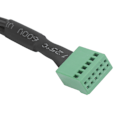 Miniatyrbild 4 av 5: 4-polig 12-polig Bil Bluetooth 5.0 Ljudkabel Mikrofon Handsfree Adapter Passar för MMI AMI 3G / Q5 / A4L / A6L / Q7 / A5 / S5
