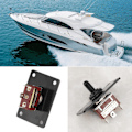 Miniatyrbillede 4 af 5: DC12V Vippekontakt On/Off Op/Ned Trimflaps Panel Afbryder til RV Campingvogn Marinebåd