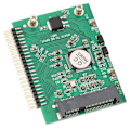 Miniatyrbillede 1 af 5: Adapterkort Mini PCIE MSATA SSD til 44 Pin IDE Harddisk Konverter Læser Computertilbehør