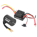Miniatyrbild 1 av 5: 3650 Vattentät 3100KV Borstlös Motor 60A Borstlös ESC Delar Set för 1/10 RC Bil