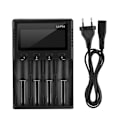 Miniatyrbillede 2 af 5: Liitokala Lii pD4 LCD Batterioplader 4 Slot Smart Batteri Back