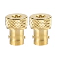 Miniatyrbilde 2 av 5: 2 stk. Gull BNC Hunn Til SMA Hann Konverter Adapter Kobling