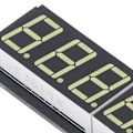 Miniatyrbild 4 av 5: LED-display Digital Tub 6 Siffror 7 Segment Decimal Vitt Ljus Digital Displaymodul