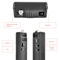 Miniatyrbilde 4 av 4: GTMEDIA V8 Finder 2 TV Finder Meter DVB-S/S2/S2X Mottaker 3,5-tommers LCD-skjerm H.264 Automatisk Beregning av Vinkel 4000mAh Batteri