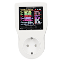 Miniatyrbild 3 av 5: Smart Metering Uttag Realtidsövervakning 16A Maxström 3680W WiFi Intelligent Uttag AC85‑265V EU-kontakt