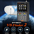 Miniatyrbilde 3 av 4: GTMEDIA V8 Finder 2 TV Signal Finder Meter DVB-S/S2/S2X Signalmottaker 3,5-tommers LCD-skjerm H.264 Automatisk Beregning av Vinkel 4000mAh Batteri