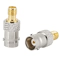 Miniatyrbilde 2 av 5: 2 stk. BNC Hunn til SMA Hunn Type RF-kontakt Koaksialadapter Testkonverter