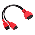 Miniatyrbillede 1 af 5: 12+8 Pin Diagnostisk Stik Kabel Adapter MSCHRY128 Diagnostisk Værktøj Erstatning for Chrysler