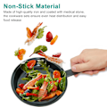 Miniatyrbild 5 av 5: 13-delars Nonstick Kokkärlsset Medicinsk Stenbeläggning Ergonomiskt Handtag Matlagningsset med Mjölkkastrull Soppkastrull Stekpanna Gryta