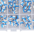 Miniatyrbillede 4 af 5: 100 stk. Variabel Modstand 10 Værdier 500R Til 1M RM065 Blå Hvid Trimmer Potentiometer Sortimentssæt