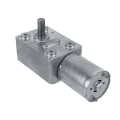 Miniatyrbild 2 av 5: Reversibel Högvridmoment Maskhjulsdriven Motor DC 12V Reduceringsmotor (40RPM)