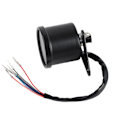 Miniatyrbillede 5 af 5: Odometer Motorcykel LED Baggrundslys Speedometer Måler Signal Universal (Sort)