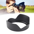 Miniatyrbillede 3 af 5: EW‑73C Kvalitets Bærbar Plastik Kamera Objektiv Modlysblænde til EF S 10‑18mm F4.5‑5.6 IS STM