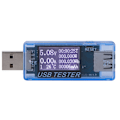 Miniatyrbild 2 av 5: Tester Digital USB Spänning Ström Mätare Voltmeter 8 I 1 Detektor 0‑5A 0‑150W 4‑30V Blå