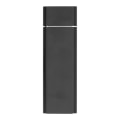 Miniatyrbild 1 av 5: USB C SSD-hölje M.2 NGFF Hög Hastighetsöverföring USB3.0 5Gbps USB 3.1 10Gbps Typ C Metall SSD-hölje för Dator Svart