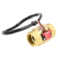 YFB10 Hall Flowmeter Switch G1in Vattenflödessensor Turbinmätare Räknare DC24V 2~50L/MIN