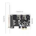 Pikkukuva 3 / 5: PCIE - rinnakkaisporttikortti, tulostusportti LPT PCI-E LPT -tulostinkorttisovitin DB25