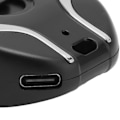 Miniatyrbild 5 av 5: Nyckelring Bärbar Laddare Snabbladdning 1500mAh för Android USB C Mini Nödströmförsörjning för Mobiltelefoner Svart