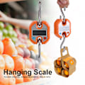 Miniatyrbillede 4 af 5: WeiHeng Bærbar Kran LCD Digital Elektronisk Krog Hængende Vægt Loop Veje Balance Orange
