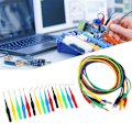 Miniatyrbillede 5 af 5: P1920 Klemme til bananstik Testledning med probesæt Tilsluttes 4 mm bananstik til elektrisk test