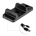 Miniatyrbillede 4 af 5: Dobbelt Opladningsstation Docking Station Stand USB Oplader til PlayStation 4 PS4 Spilcontroller