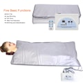 Miniatyrbilde 2 av 5: 220V Fjern Infrarød Sauna Varmeteppe Kroppsforming Slanking Fitness Maskin EU Plugg