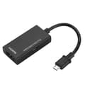 1080P Micro USB til HDMI Adapter 8-kanals Stereo Lyd 5pin HDMI Video Adapter til Android