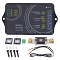 Miniatyrbilde 3 av 5: Batteriovervåker 400A Bluetooth 0‑120V Trådløs Spenning Strømmåler RV Tilbehør KL140F