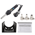 Miniatyrbillede 3 af 5: 8858-I 650W LED Digital Display Justerbar Elektrisk Varmluftpistol Varmepistol (EU Stik)