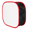 Miniatyrbilde 1 av 4: Sammenleggbar Fotografi Firkantet LED Videolys Diffusjon Diffuser Softbox Kit Tilbehør