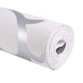 Miniatyrbillede 1 af 5: Luksuriøst Præget Nonwoven Soveværelse 3D Vertikal Tapet Boligindretning Sølv