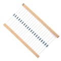 Miniatyrbillede 3 af 5: 600 stk. Lot 1/4W 1% Metalfilmmodstandssæt 10Ω‑1M 30 Værdier Assorterede modstande Hver 20 stk.
