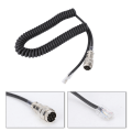 Miniatyrbillede 5 af 5: 8-pin til RJ-45 Modulært Mikrofon Adapter Til Yaesu FT-450D FT-897D FT-991 FT-891