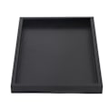 Miniatyrbilde 1 av 5: Rektangulær Form Massivt Tre Te Kaffe Snacks Mat Serveringsbrett Tallerken Restaurantbrett 30*20*2cm