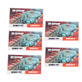 Miniatyrbild 1 av 5: Crawl Pet UV-testkort Enkla Mätningar Återanvändbar Snabbtest UVB-sensor Kort för Reptil UV-testning