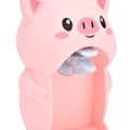 Miniatyrbild 3 av 5: Mini Vattenkylare Söt Simulerad Cartoon Köksleksak för Barn Hemkök Rosa Gris