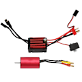 Miniatyrbillede 3 af 5: SURPASS 4000KV 2440 Motor & KS35A Vandtæt Børsteløs ESC Combo Sæt til RC Modelbil