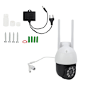 Pikkukuva 1 / 5: 1080P Dome-kamera WiFi-turvakamera yönäöllä kodin turvajärjestelmään EU-standardipistoke 110‑220V