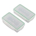 Miniatyrbillede 4 af 5: 2 STK 18650 Batteri Opbevaringsboks Etui Holder Vandtæt Batteribeskyttelsesdæksel