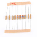 Miniatyrbillede 3 af 5: 1000 stk. 1/2W 1-10M ohm Kulfilmmodstande Sortiment Elektroniske Komponenter