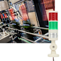 Miniatyrbillede 5 af 5: 24VDC Maskin Advarselslampe LED Indikator Forsigtighedssignal Konstant Lys