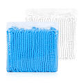 Miniatyrbillede 2 af 5: 100 stk. Engangshætte Høj Elasticitet Non Woven Stof Engangs Hårnet Hovedbeklædning til Skønhedssalon Fabrik Blå 21in Dobbelt Elastik