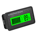 Miniatyrbillede 4 af 5: Grøn Baggrundsbelyst GY-6H Batteri Strøm Display 12-48V Universal Batterikapacitet Indikator Voltmeter