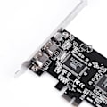 Pikkukuva 3 / 5: PCI-E PCI Express FireWire 1394a IEEE 1394 -ohjainkortti Firewire-kaapelilla