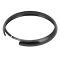 Miniatyrbillede 1 af 5: Fjernbetjenings Nøglering Trim Aluminium Legering Erstatning til MINI R55 R56 R57 R58 R59 R60 Sort