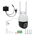 Pikkukuva 2 / 5: 1080P Dome-kamera WiFi-turvakamera yönäöllä kodin turvajärjestelmään EU-standardipistoke 110‑220V
