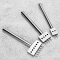 Pikkukuva 5 / 5: 3 KPL Välitystyökalu DIY Nahkatyö Reikien Tekosetti Vyön Reikien Tekijä (6mm（2+4+6）)