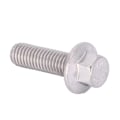 Miniatyrbillede 1 af 5: 10 stk. M8 Rustfrit Stål SS304 Sekskant Driv Flange Skruer Hætte Hoved Skiver Bolte