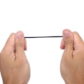 Miniatyrbillede 3 af 5: Bueskydning Compound Bue Streng Nylon Nock Sikker Udgivelse D Loop Tilbehør (Sort)